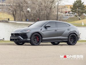 Lamborghini Urus Custom Wheels - S17-01 by Vossen - Satin Black Lamborghini Urus Custom Wheels - S17-01 by Vossen - Satin Black